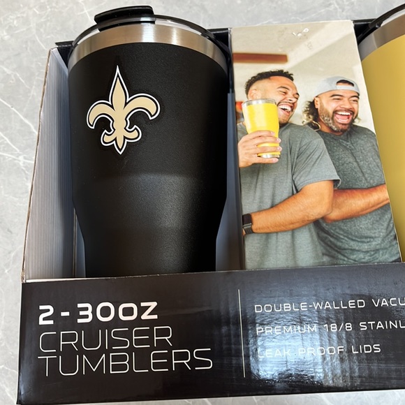 Cruiser Tumblers New Orleans Saints NIB - Picture 2 of 7